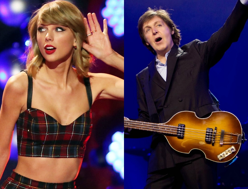 Aπίστευτο! Η Taylor Swift τραγουδά live με τον Paul McCartney των θρυλικών Beatles! (Video) Aπίστευτο! Η Taylor Swift τραγουδά live με τον Paul McCartney των θρυλικών Beatles! (Video)
