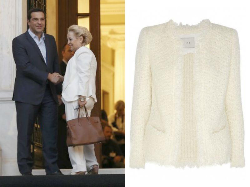 Βασιλική Θάνου : Total white look της νέας πρωθυπουργού κόντρα στα στερεότυπα Βασιλική Θάνου : Total white look της νέας πρωθυπουργού κόντρα στα στερεότυπα