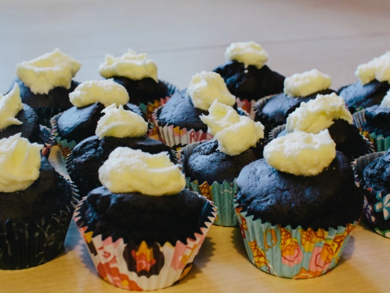 Vegan cup cakes σοκολάτας! Ό,τι πρέπει για το χειμώνα Vegan cup cakes σοκολάτας! Ό,τι πρέπει για το χειμώνα