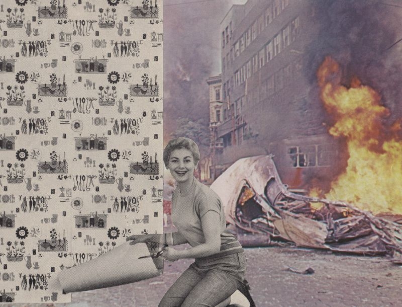 Collage των αντιθέσεων: Ο πόλεμος στην Ανατολή και η άγνοια στη Δύση Collage των αντιθέσεων: Ο πόλεμος στην Ανατολή και η άγνοια στη Δύση