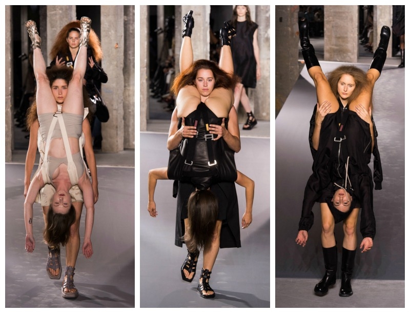 Paris Fashion Week : O Rick Owens παρουσίασε την collection του με ανθρώπινα backpacks! Paris Fashion Week : O Rick Owens παρουσίασε την collection του με ανθρώπινα backpacks!