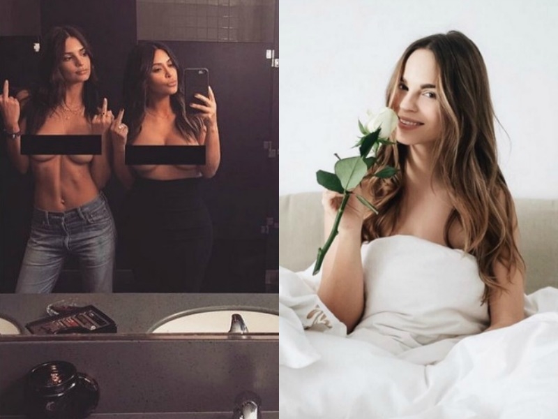 Χαμός στη showbiz! Η Kardashian και η Ratajkowski γδύθηκαν, η Μενεγάκη ξάπλωσε στο πάτωμα και η Περιστέρη τρέλανε το Instagram Χαμός στη showbiz! Η Kardashian και η Ratajkowski γδύθηκαν, η Μενεγάκη ξάπλωσε στο πάτωμα και η Περιστέρη τρέλανε το Instagram